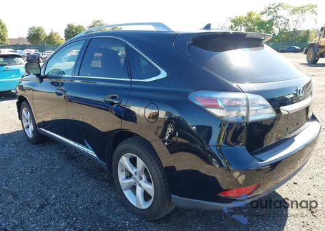 2012 Lexus Rx z USA, uszkodzony, nr VIN 2T2BK1BA6CC141840